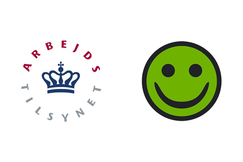 Grøn smiley fra Arbejdstilsynet - Rengøringsservice Danmark